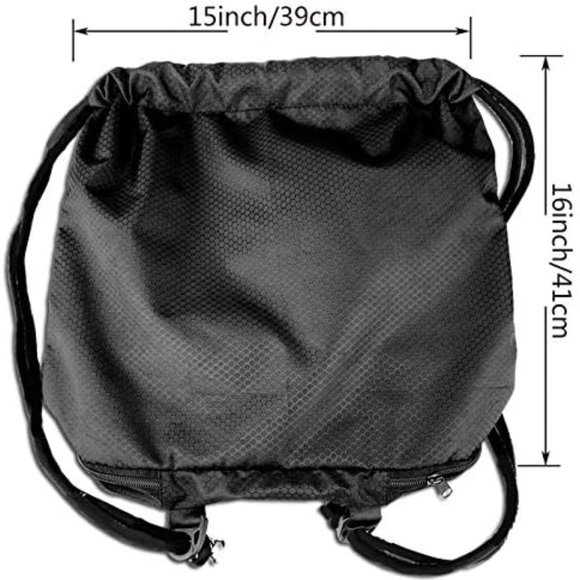 Men Women Beach Sea Turtle Drawstring Beach Daypack